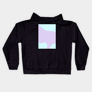 Pastel Sprinkles Pattern Kids Hoodie